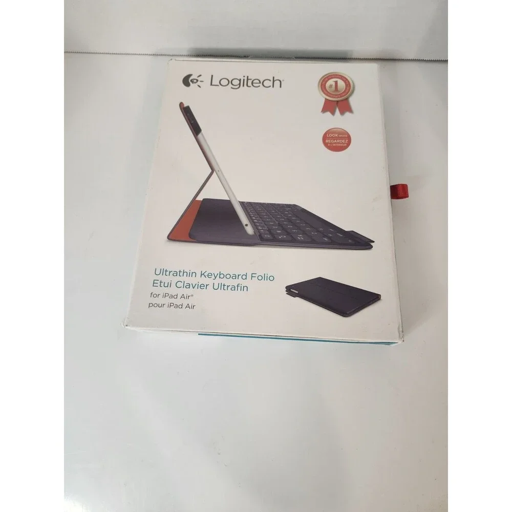 Logitech Ultrathin Bluetooth Keyboard Folio for iPad Air Black Folio